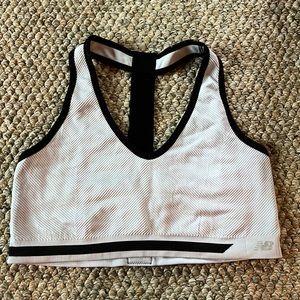 White Sports Bra!